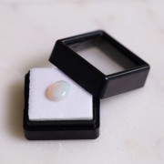 Opale ovale australiano 9,9x8 mm - 1,30 carati|raw }}