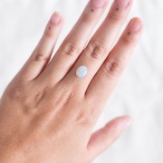 Opale ovale australiano 9,9x8 mm - 1,30 carati