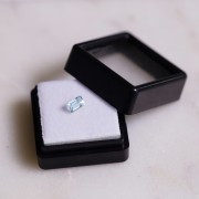 Acquamarina rettangolare 5,4x3,3 mm - 0,40 carati