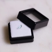 Acquamarina rettangolare 5,4x3,3 mm - 0,40 carati