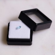 Acquamarina quadrata 4,4x4,2 mm - 0,50 carati