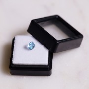 Acquamarina a cuscino 5,4x5,1 mm - 0,80 carati|raw }}