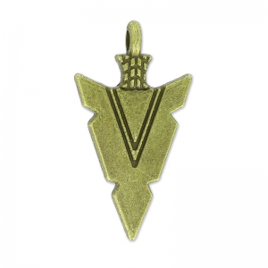 Pendente freccia mm. 30 bronzo x1