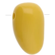 senape - Pendentif dague en acrylique 24x14 mm - Moutarde x1 Pendentif dague en acrylique 24x14 mm - Moutarde x1