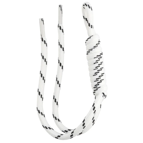 Attacco paracord per portachiavi e borsa grigri - 22 cm - Bianco x1