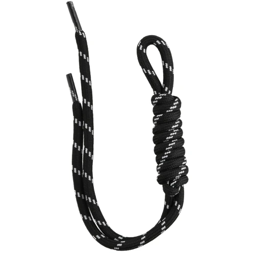 Attacco paracord per portachiavi e borsa grigri - 22 cm - Nero x1