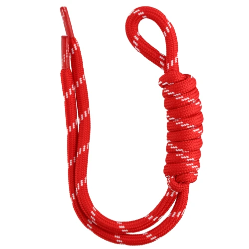 Attacco paracord per portachiavi e borsa grigri - 22 cm - Rosso x1