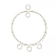 separatore da decorare mm.26 in argento 925 x2|raw }}