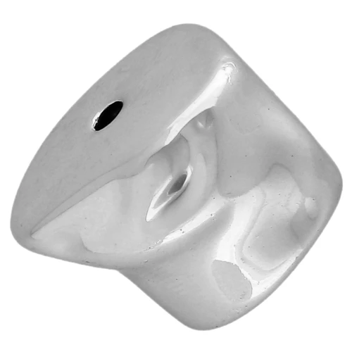 CCB Metallic Acrylic 16x20mm Perle irregolari - Argento x1
