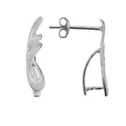Orecchini con fermaciondolo mm.17 Argento 925 x2