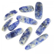 Perle gocce irregolari 12-22 mm Sodalite x10|raw }}