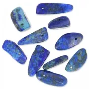 Perle gocce irregolari 12-22 mm Lapis Lazuli x10