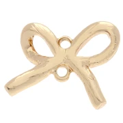 Distanziatore ad arco 13x15 mm per cabochon da 1 mm - Dorato x1