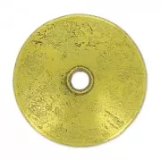 Coppette lisce 15 mm dorato antico x10