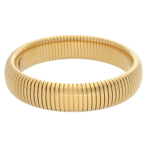 Bracciale con perline da 68 mm - larghezza 16 mm - acciaio inossidabile 304 Dorato x1