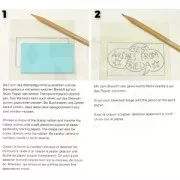 Caoutchouc per realizzare timbri Paper Poetry - Rotondo x3