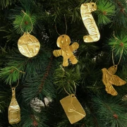 Kit di goffratura in metallo - Graine Creative - Ornamenti (a)dorati - Dorato - argento x1