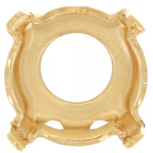 Castone PureCrystal 1028/1088/1122 tondo mm. 8 dorato