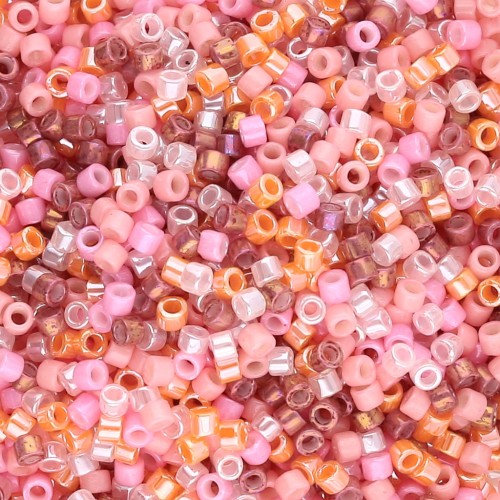 Miscela Miyuki Delica 11/0 - Flower Power x8g