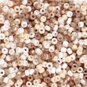 Mix de rocailles Miyuki 11/0 - Soft Beige x8g