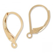 Monachelle 15 mm Dorato con oro rosa x2