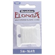 Filo elastico Elonga 0,7 mm - Multi-filo - Bianco x5m|raw }}