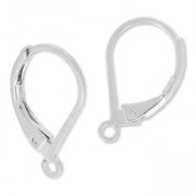 Traversine con anello aperto 15 mm - Argentatura fine x2|raw }}