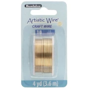 Filo d'ottone artistico 1 mm - anti-ossidazione x3,6m