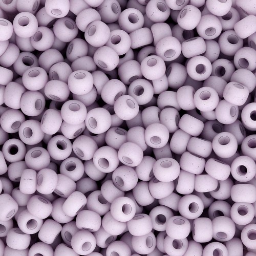Rocaille Miyuki Duracoat 8/0 2025 - Mat opaco color malva chiaro x8g