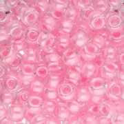 Rockery Miyuki 6/0 207 - Cristallo rosa foderato x8g|raw }}