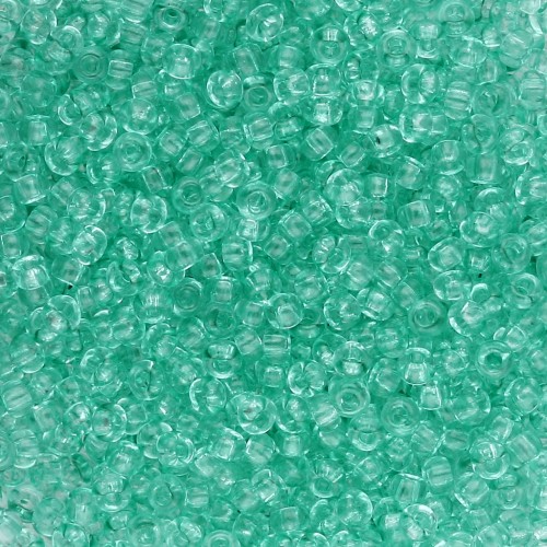 Rockery 11/0 2 mm - Solgel - Cristallo verde 2 tinto x20g