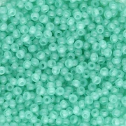 Rockery 11/0 2 mm - Solgel - Alabastro verde 2 tinto x20g