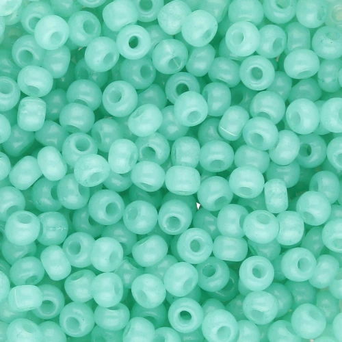 Rockery 8/0 3 mm - Solgel - Alabastro verde 2 tinto x20g
