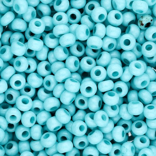 Rockery 8/0 3 mm - Solgel - Verde 3 tinto bianco gesso x20g