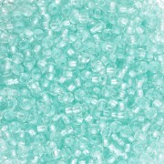 Preciosa perline rocaille 11/0 2 mm - Perla Crystal Lined Green x20g