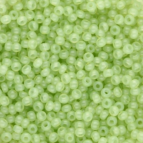 Rockery 11/0 2 mm - Solgel - Alabastro verde 2 tinto x20g