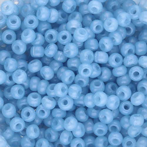 Rockery 8/0 3 mm - Solgel - Blue Jean 2 Alabastro tinto x20g