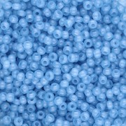 Rocailles 11/0 2 mm - Solgel - Blue Jean 2 Alabastro tinto x20g|raw }}