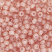 Preciosa perla rocaille 8/0 3 mm - Solgel - Marrone 2, colorato alabastro x 20 g