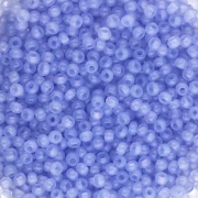 Perla Preciosa 11/0 da 2 mm - Solgel - Blu 1, colorato alabastro x 20 g