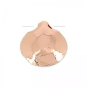 Brioletta piatta mm.8.5 dorato rosa HQ x1