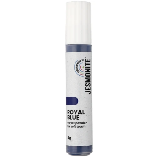 Polvere di velluto in bottiglia - Jesmonite - Blu reale x4g