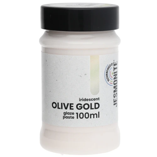 Pasta glassa in bottiglia - Jesmonite - Oro oliva iridescente x100ml