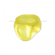 Perla piatta barocca da 8,5 mm - Dorata con oro fino satinato HQ x1