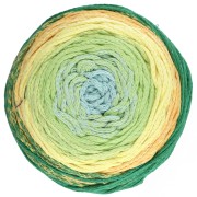 Rocchetto di corda per macramè in cotone Air Cake da 1 mm - Tie and Die Yellow x220m