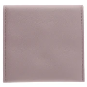 Astuccio per gioielli in similpelle con bottone a pressione 80x80 mm - Light Lilac x1