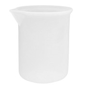 Bicchiere graduato in silicone da 100 ml con beccuccio - Trasparente x1