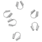 Protezioni per fili 0,6 mm - Argento 925 x10