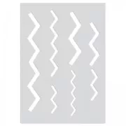 Placca per pasta polimerica 210x148 mm fantasia: Chevrons