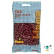 Perline da stiro Hama Midi 5 mm Granata (n°118) x 1000